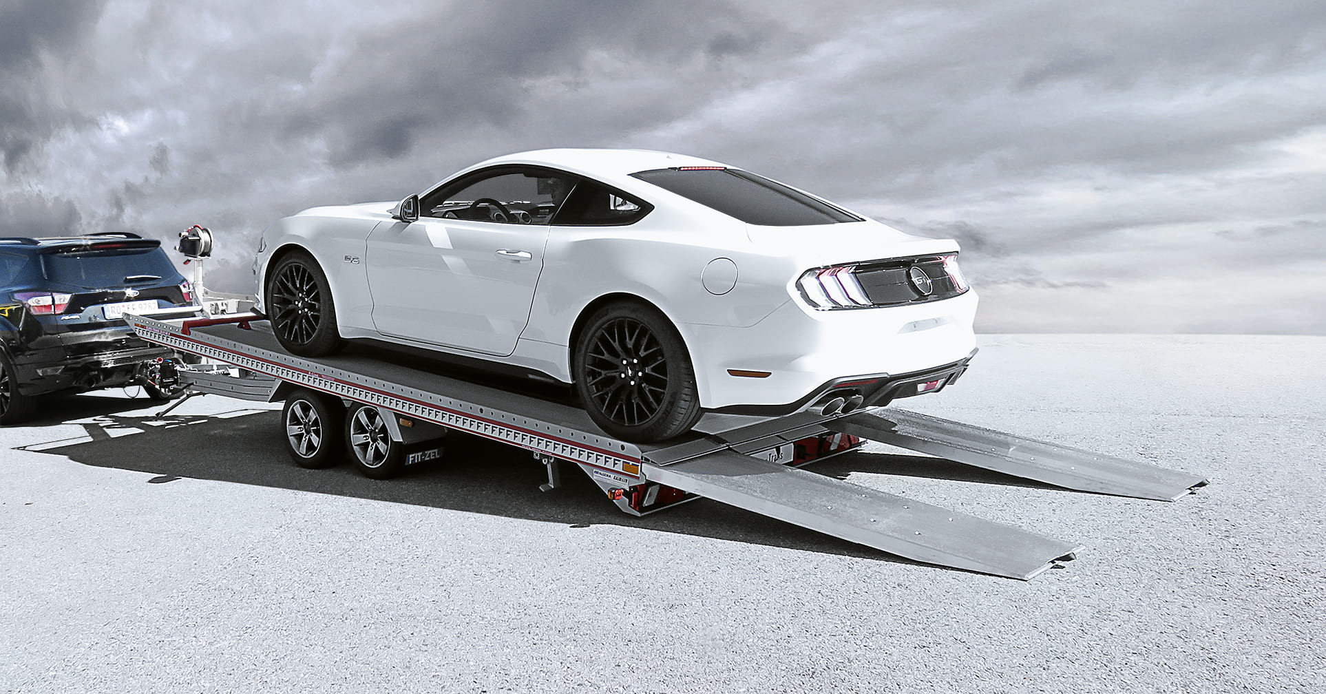 ALGEMA FIT-ZEL prikolica za prijevoz vozila